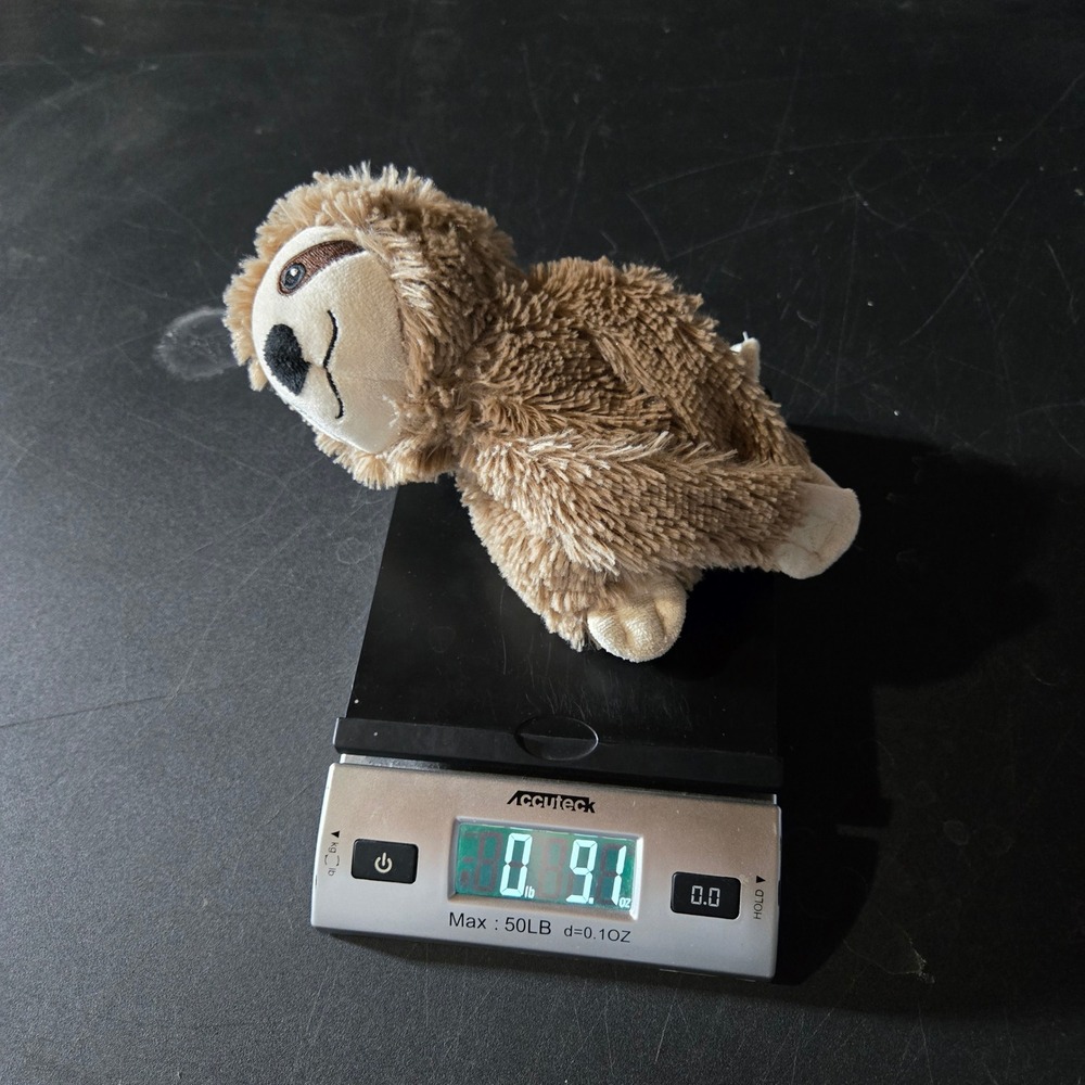 Warmies Sloth Microwaveable Weighted Plush 9" - Picture 5 of 5